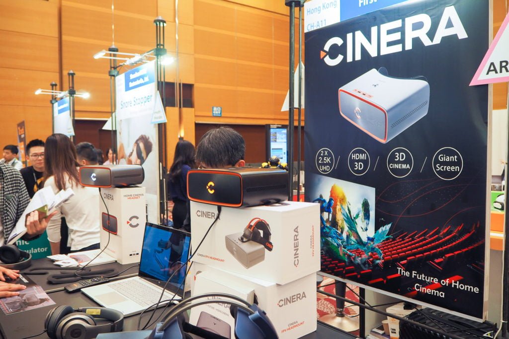 Cinera 在秋電展 2018 的攤位